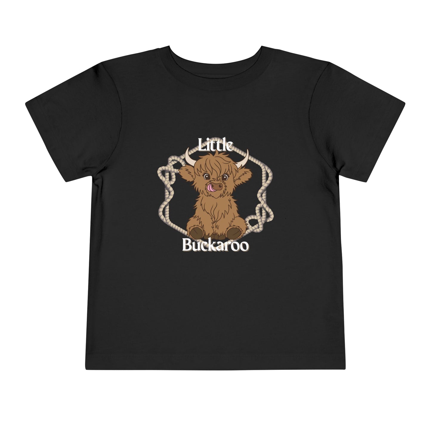 Toddler Tee - Little Buckaroo Cow T-Shirt