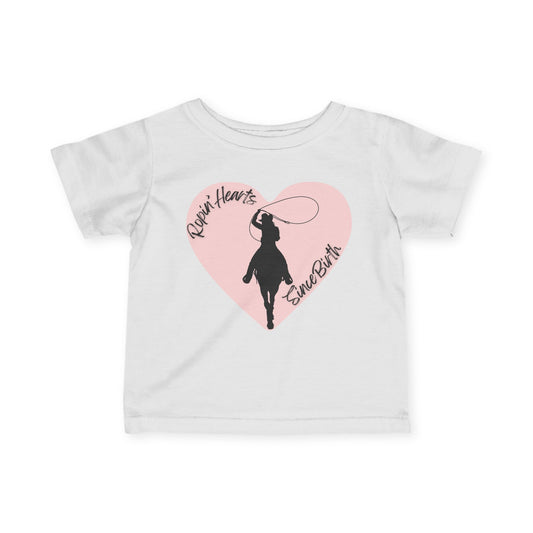Baby Tee - Cowgirl Ropin' Hearts T-Shirt