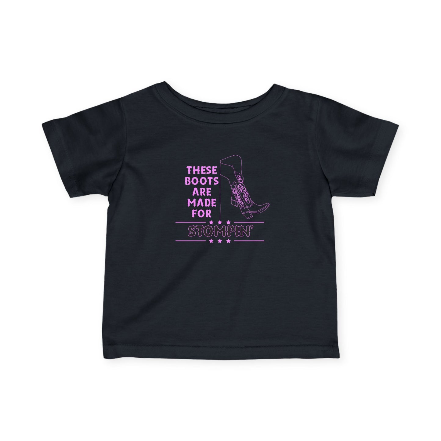 Baby Tee - These Boots are Made for Stompin' T-Shirt