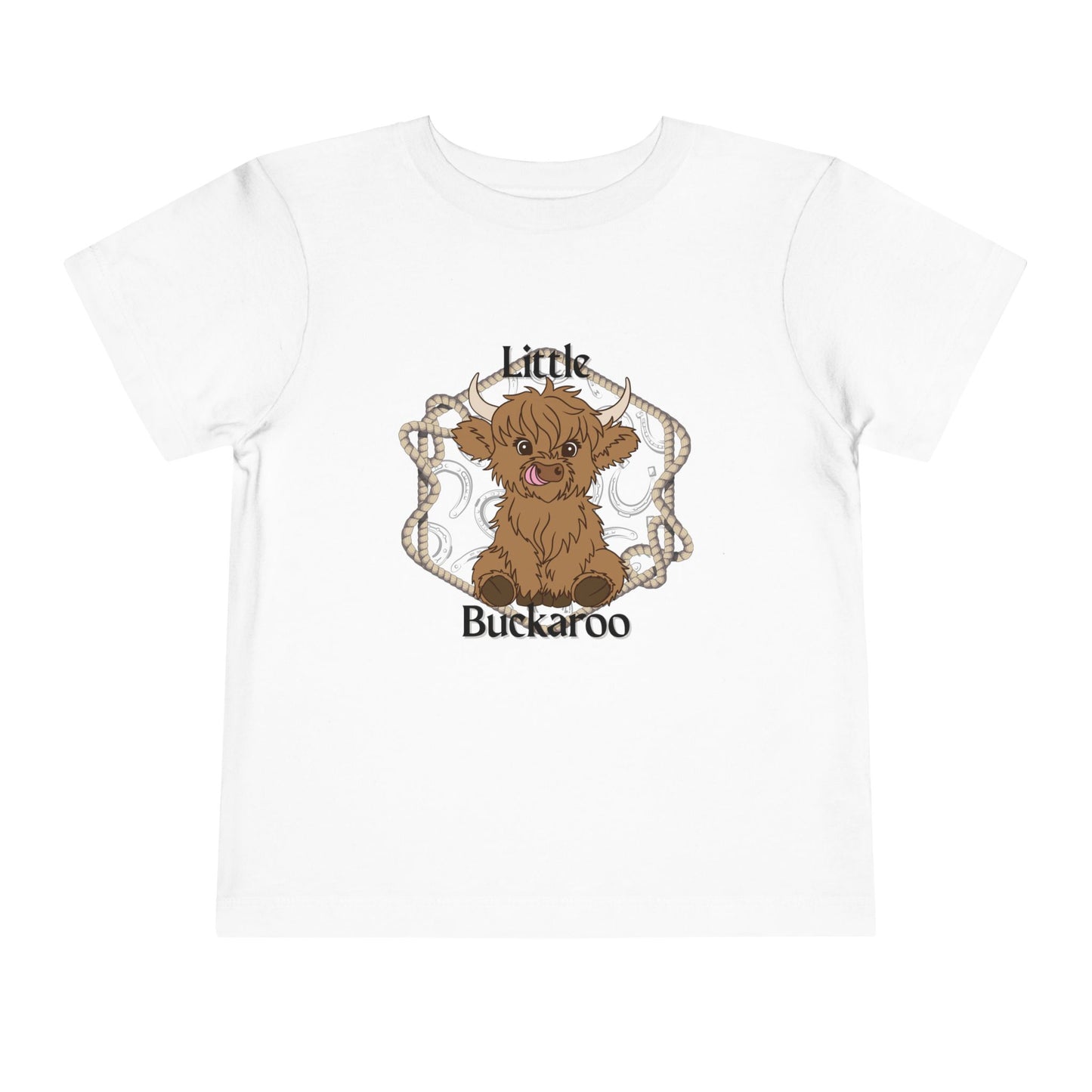 Toddler Tee - Little Buckaroo Cow T-Shirt