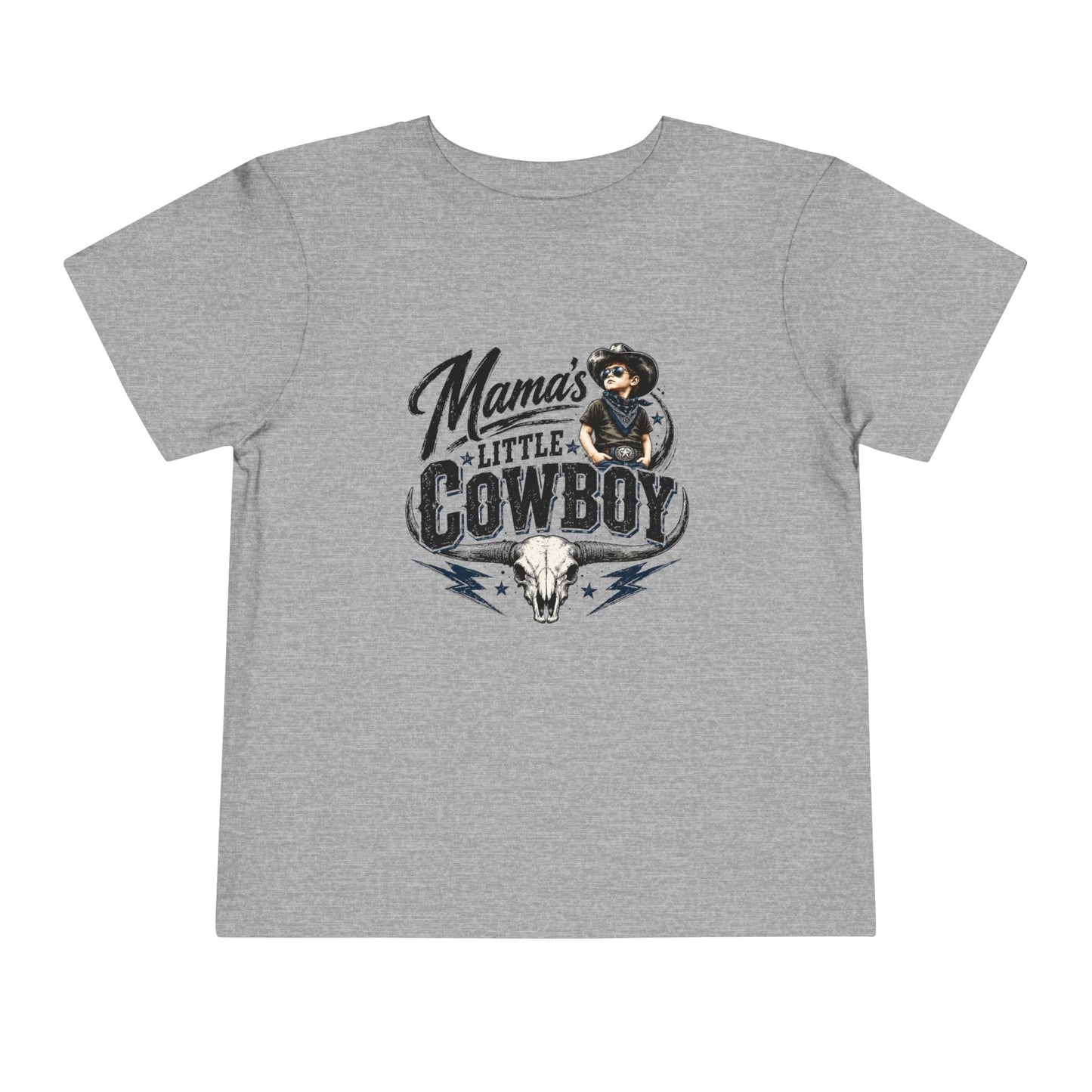 Toddler Tee- Mama’s Little Cowboy Western Cowboy T-Shirt