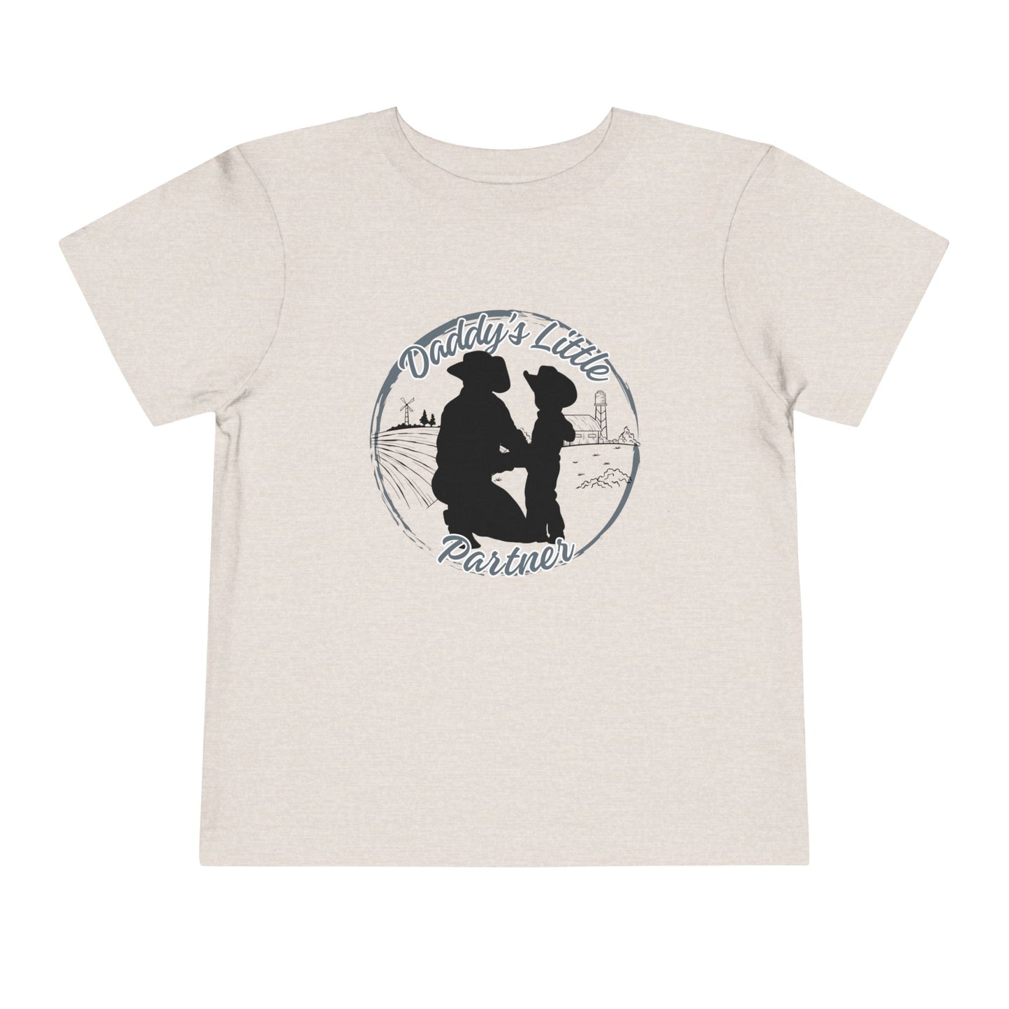 Toddler Tee - Daddy's Little Partner Cowboy T-Shirt