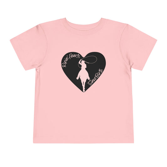 Toddler Tee - Little Cowgirl Ropin' Hearts Since Birth T-Shirt