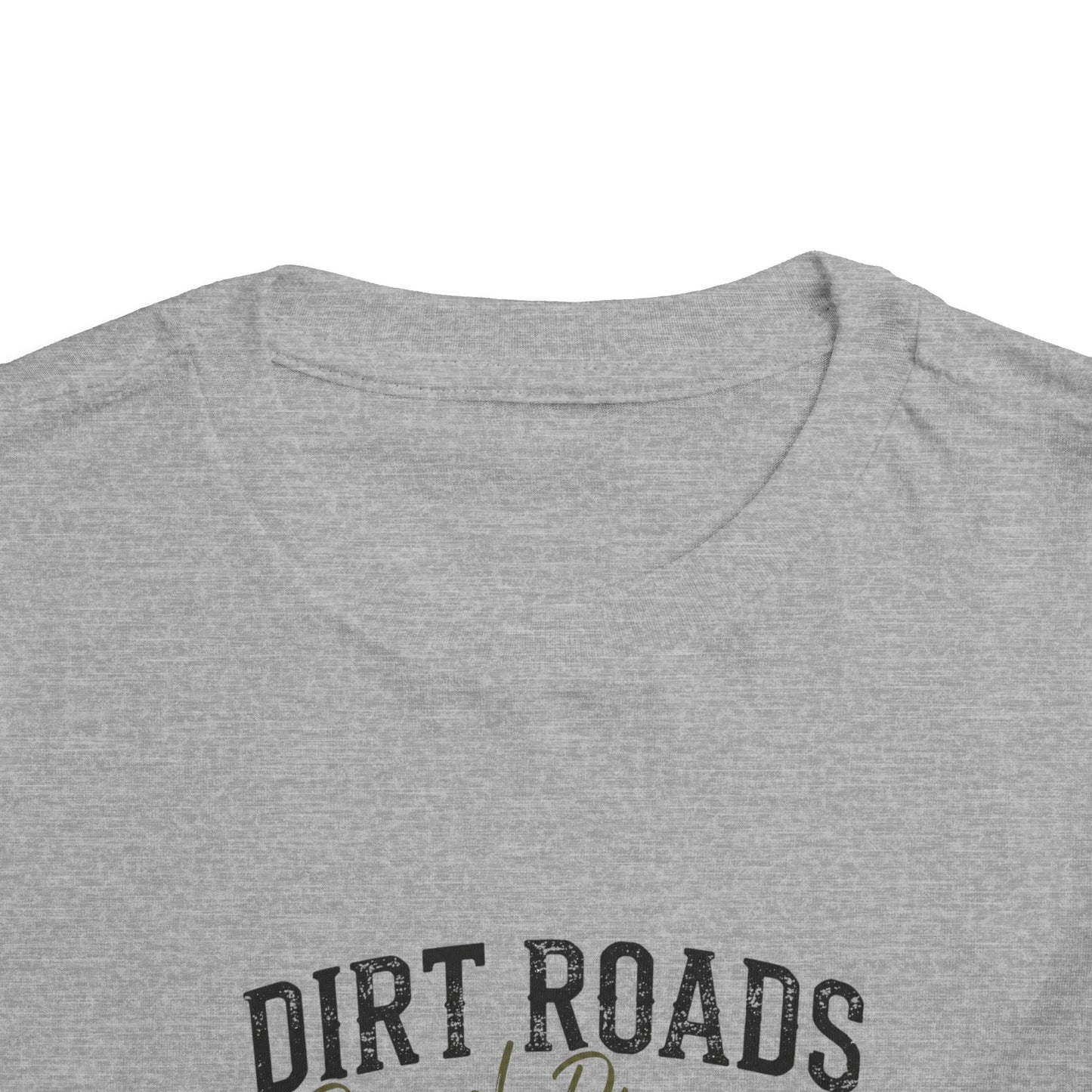 Toddler Tee — "Dirt Roads Diesel Dreams" Farm Kids Tractor T-Shirt