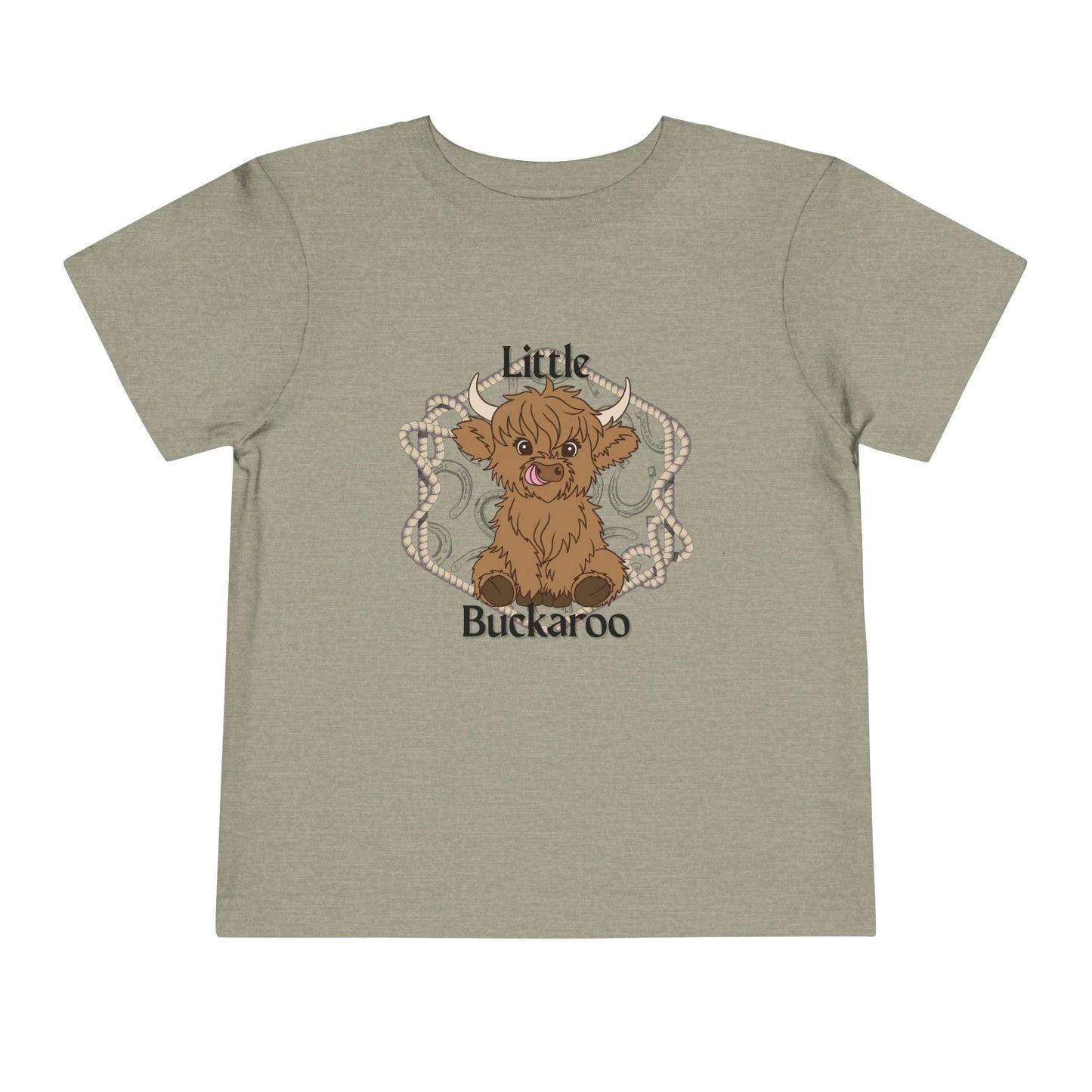 Toddler Tee - Little Buckaroo Cow T-Shirt