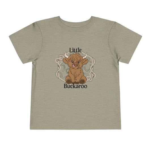 Toddler Tee - Little Buckaroo Cow T-Shirt