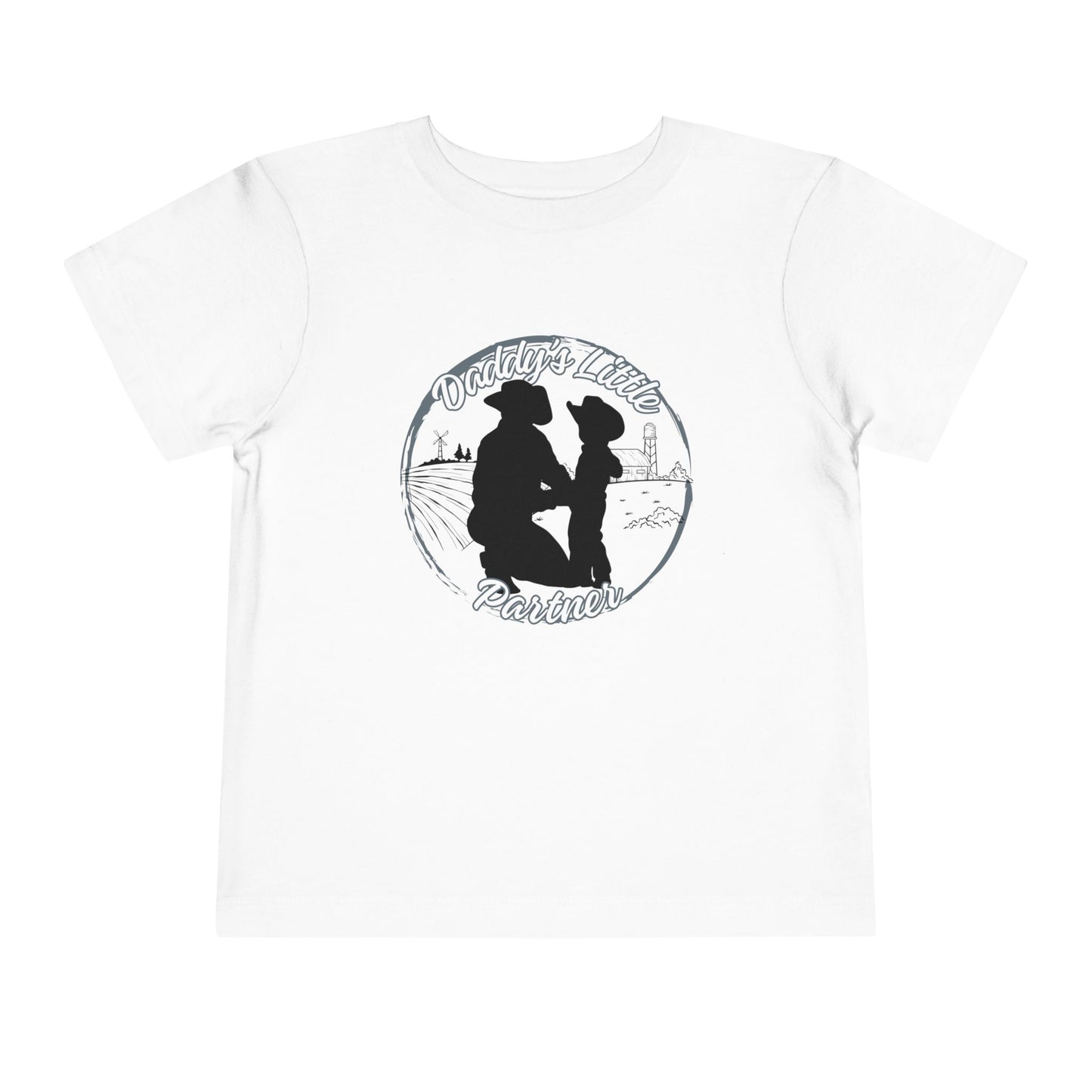 Toddler Tee - Daddy's Little Partner Cowboy T-Shirt
