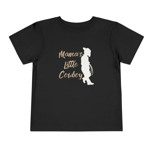Toddler Tee - Mama's Little Cowboy T-Shirt