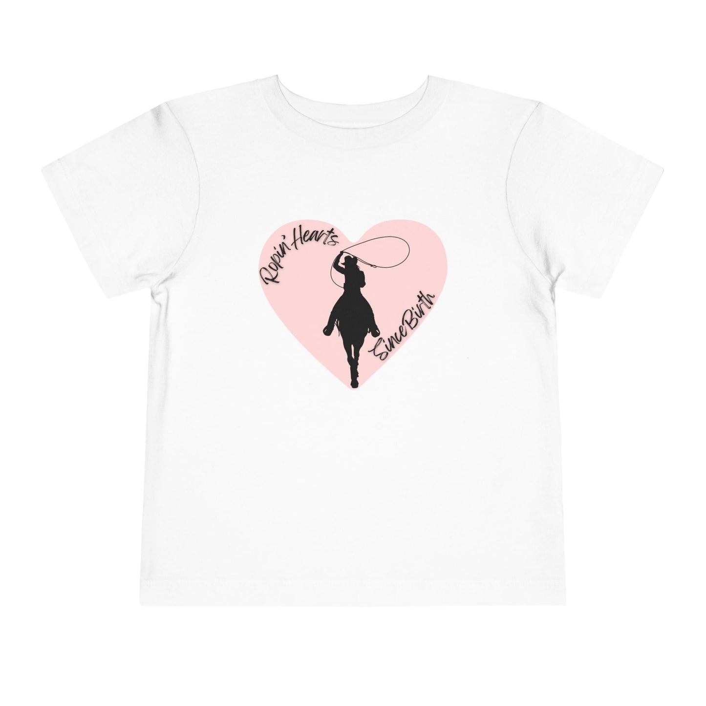Toddler Tee - Little Cowgirl Ropin' Hearts Since Birth T-Shirt