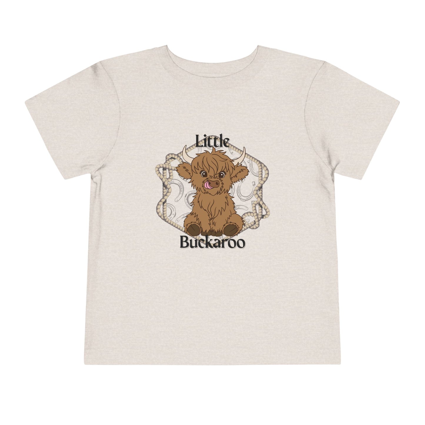Toddler Tee - Little Buckaroo Cow T-Shirt