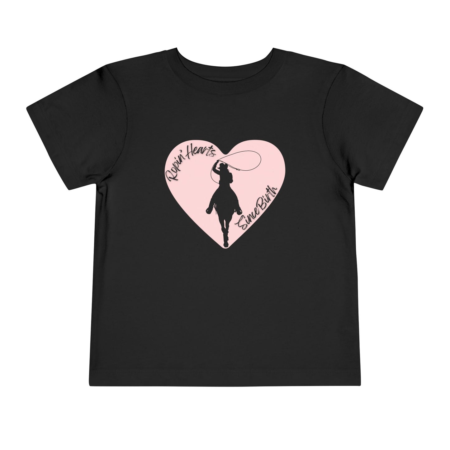 Toddler Tee - Little Cowgirl Ropin' Hearts Since Birth T-Shirt