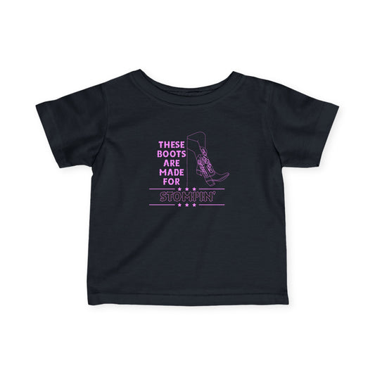 Baby Tee - These Boots are Made for Stompin' T-Shirt